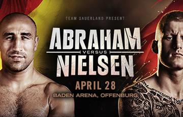Abraham vs Nielsen. Where to watch live