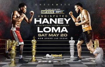 Official: Lomachenko vs. Haney May 20
