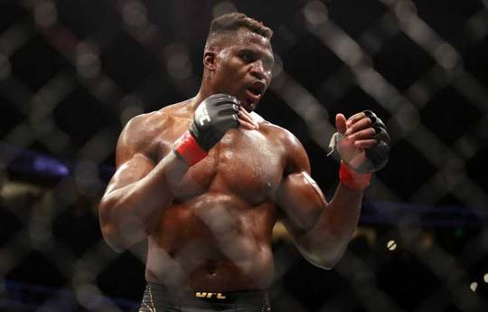 Ngannou s'est exprimé sur son prochain combat