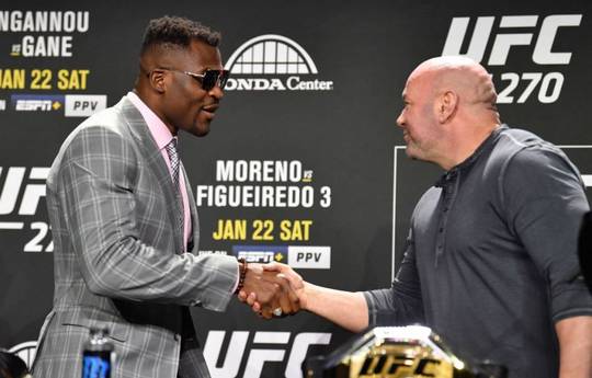 Ngannou spoke about the conflict with the UFC