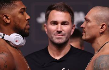 Hearn spoke about where Usyk-Joshua 2 could go