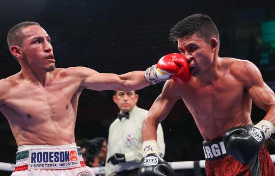 Estrada beats Cortes on points