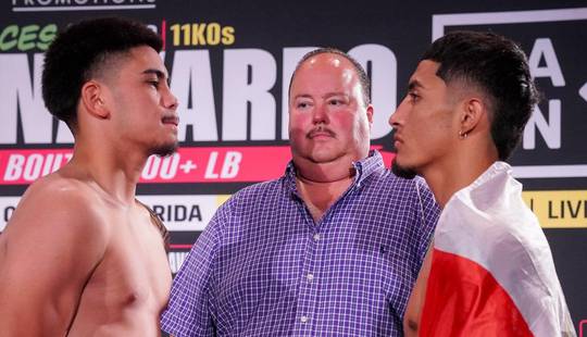 Hoe laat is de wedstrijd Kaipo Gallegos tegen Pedro Castañeda Castro vanavond? Ringwalks, schema, streaminglinks