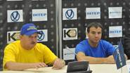Пресс-конференция Александра Усика и Андрея Котельника во Львове