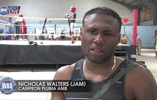 Уолтерс провел открытую тренировку в Панаме (видео)