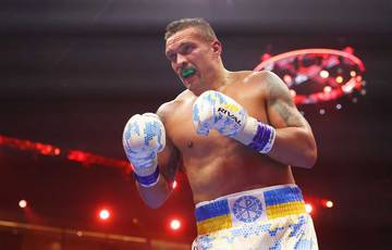 Usyk admitted that his mom asks him to hang his gloves on a nail