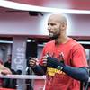 Sillah held media training in Moscow before the fight with Papin 2