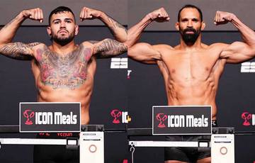 UFC Fight Night 245: resultados del pesaje