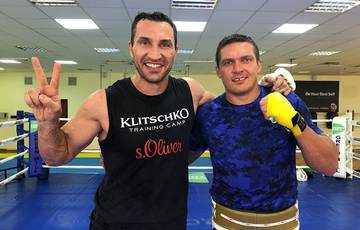 Братья Кличко обещают помочь Усику в подготовке к бою с Фьюри