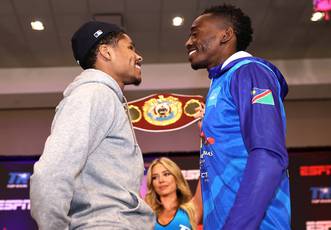 Stevenson and Nakatila at the final press conference