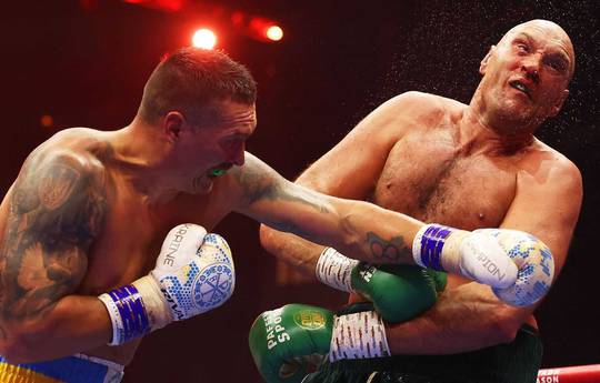 Fury nombró la razón de su derrota en la primera pelea con Usyk