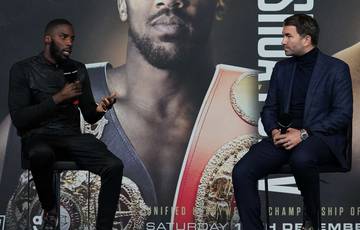 Okoli spoke about the conflict with Hearn