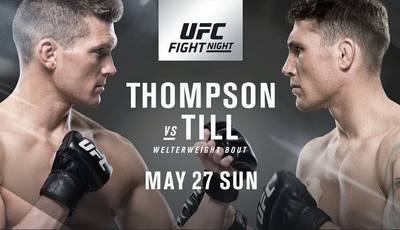 UFC Fight Night 130: Томпсон – Тилл. Прямая трансляция, где смотреть онлайн