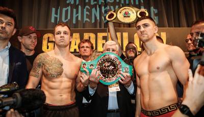Huck, Briedis make weight for Dortmund title bout