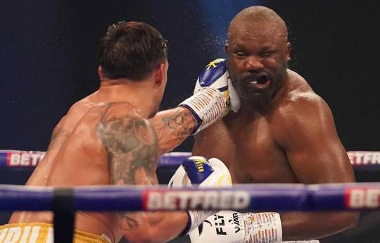 Chisora: "Usyk is the best boxer I've ever fought"