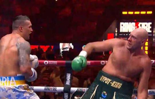 Usyk is the absolute world champion in the heavyweight division. Ukrainian beats Fury