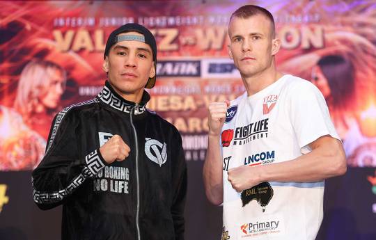 Oscar Valdez vs Liam Wilson - Date, Start time, Fight Card, Location