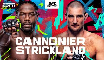 UFC Fight Night 216: Каннонье – Стрикленд. Прямая трансляция, смотреть онлайн