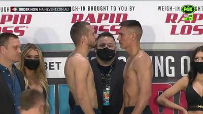 Tszyu and Spark make weight