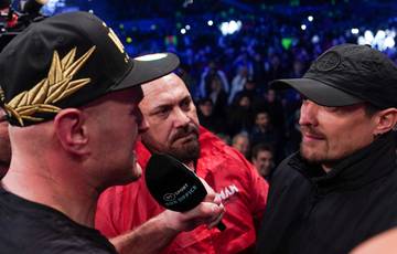 Fury and Usyk disagree on rematch fee split?
