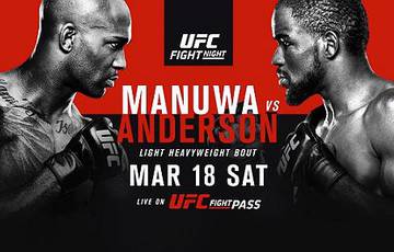 Промо UFC Fight Night 107: Манува – Андерсон