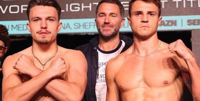 What time is George Liddard vs George Davey tonight? Ringwalks, schedule, streaming links