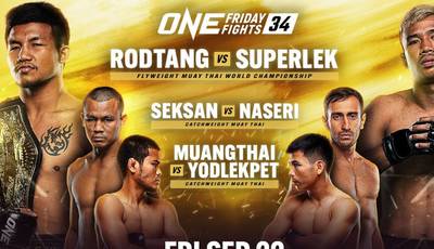 ONE Friday Fights 34. Rodtang vs. Superlek: onde ver, links de transmissão