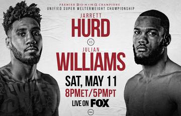 Hurd vs Williams. Where to watch live
