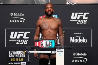 Edwards and Covington weigh in for UFC 296 (video)