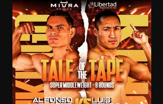 Luis Reyes Acatitla vs Alfonso Flores - Fecha, hora de inicio, Fight Card, Ubicación