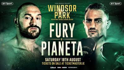 Fury to meet Pianeta