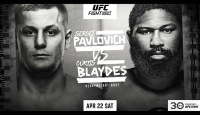UFC Fight Night 222: Pavlovich noqueó a Blades y otros resultados