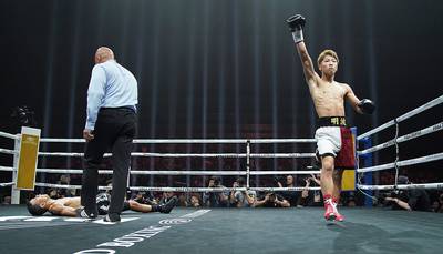 Naoya Inoue chops Juan Carlos Payano in the first round