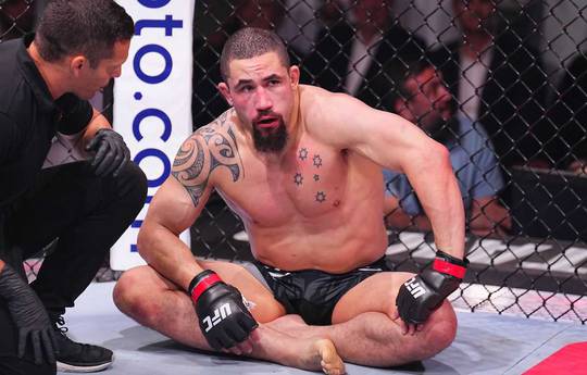 Whittaker issued a statement after his loss to Chimaev