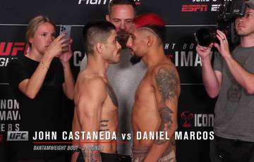 Hoe laat is UFC op ESPN 57 vanavond? Castaneda vs Marcos - Aanvangstijden, schema's, vechtkaart