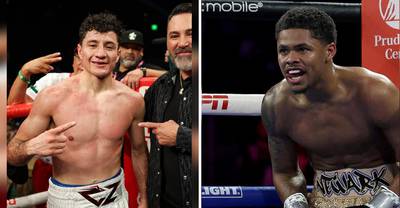 Shakur Stevenson Names His Next Target After Dominating Zepeda: "He Can't Run Forever"
