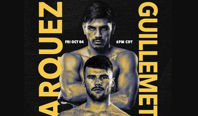 What time is Giovanni Marquez vs Thomas Guillemette tonight? Ringwalks, schedule, streaming links