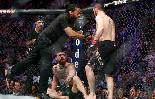 L'arbitre du combat Khabib - McGregor a expliqué pourquoi il a permis une échauffourée de masse après le combat.