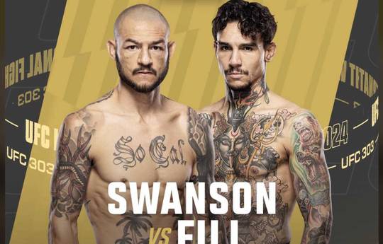 UFC 303 : Swanson vs Fili - Date, heure de début, carte de combat, lieu