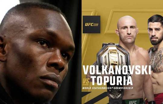 Adesanya gave a forecast for the fight between Volkanovski and Topuria