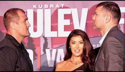 Kovalev and Pulev met at a press conference