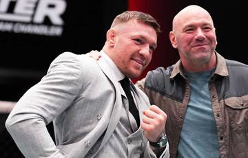White explained why McGregor's return is being delayed
