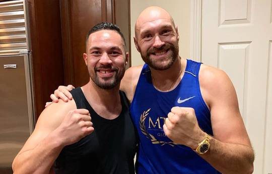 Fury sparring with Parker ahead of Usyk fight