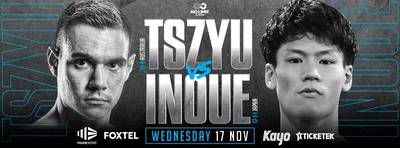 Tim Tszyu vs Takeshi Inoue on November 17 in Australia