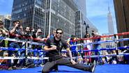 Lomachenko and Linares in the media training (photos + video)