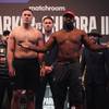 Chisora ​​and Parker were weighed 9