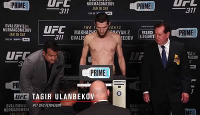 A quelle heure est l'UFC 311 ce soir ? Ulanbekov vs Carpenter - Heures de début, horaires, carte de combat