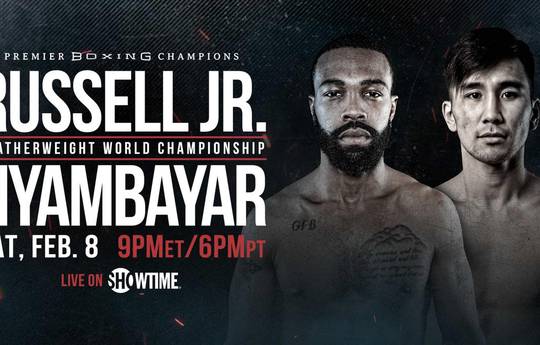 Russell vs Nyambayar. Where to watch live