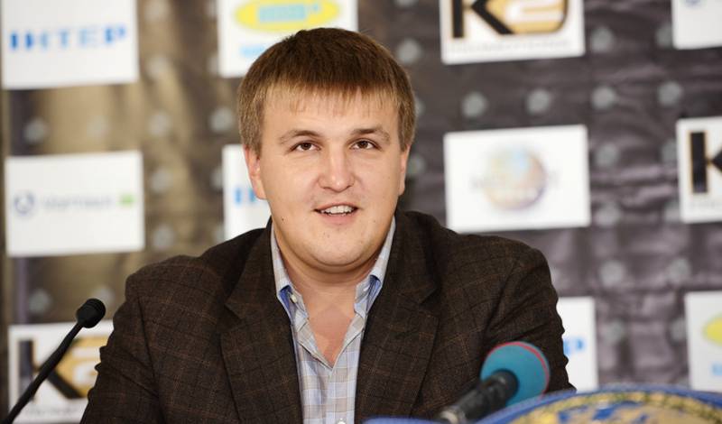 Александр Красюк на пресс-конференции в Харькове