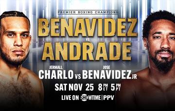 Tráiler oficial del combate Benavidez-Andrade